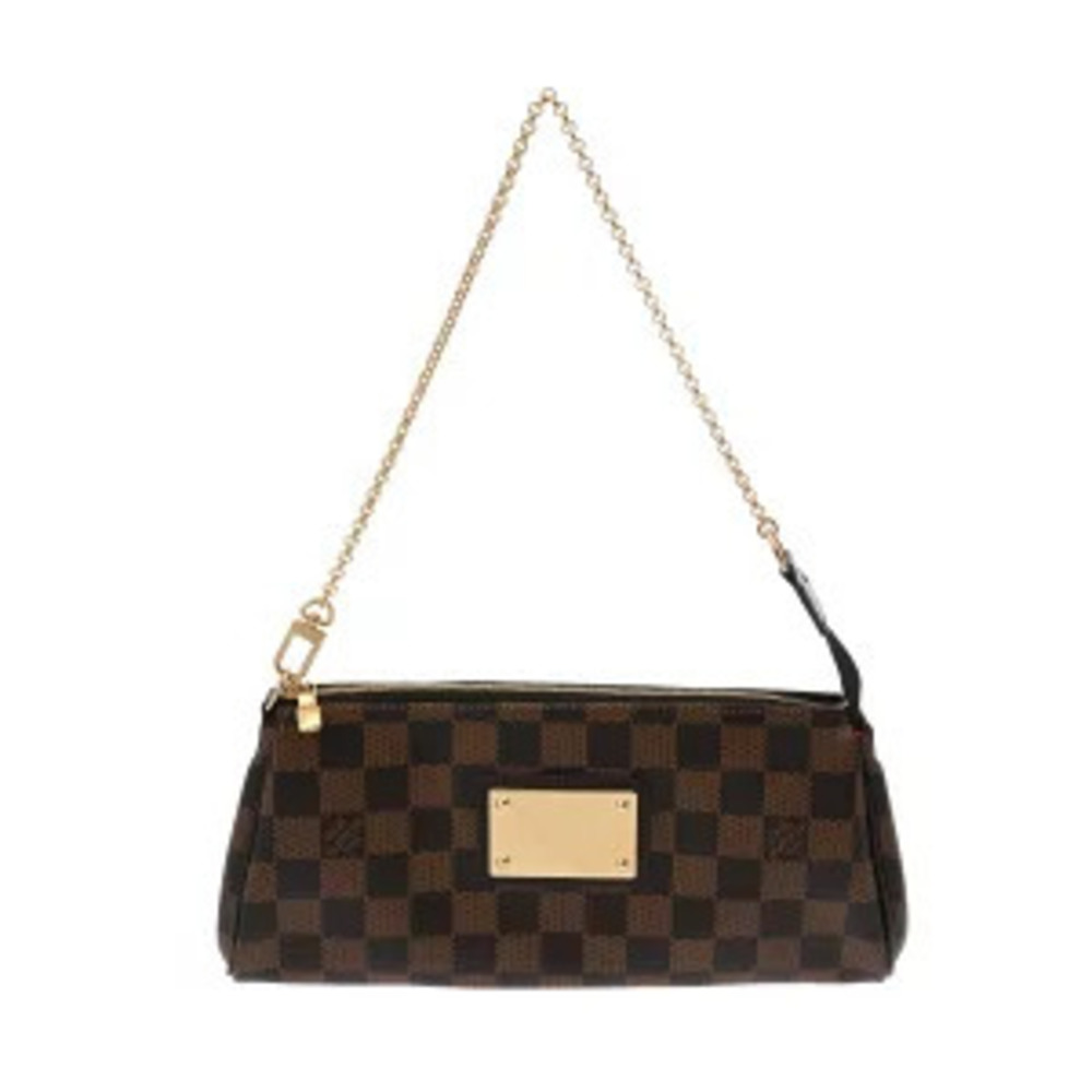 Louis Vuitton Damier Eva Brown Canvas Bag